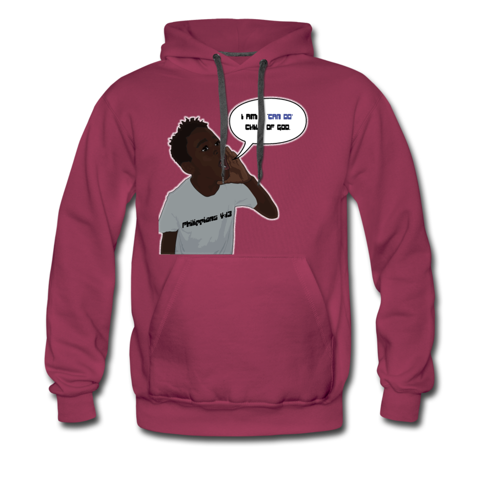 Kingston Men’s Premium Hoodie - burgundy