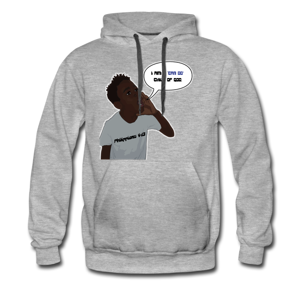 Kingston Men’s Premium Hoodie - heather gray