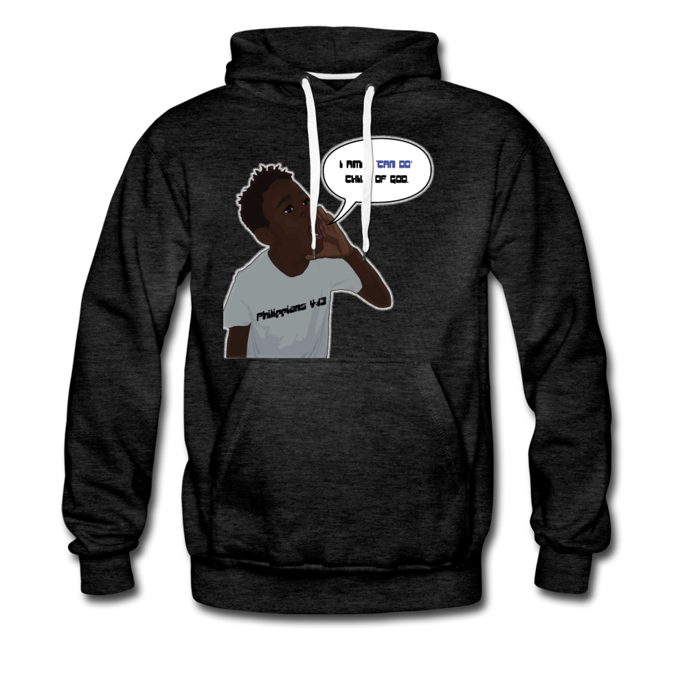 Kingston Men’s Premium Hoodie - charcoal gray