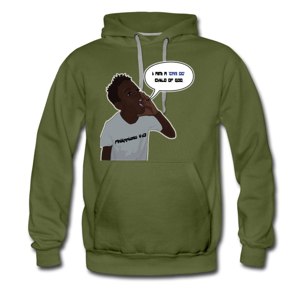 Kingston Men’s Premium Hoodie - olive green