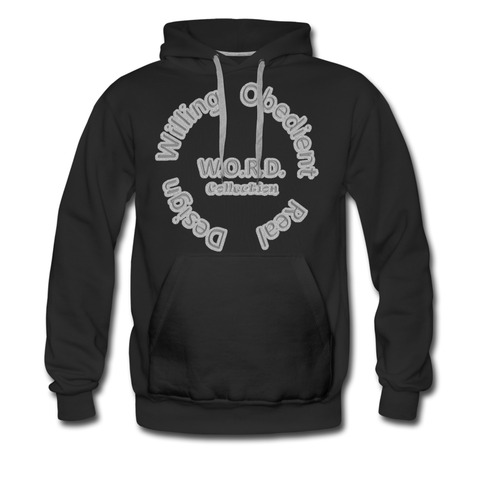 W.O.R.D. Men's Premium Hoodie - black