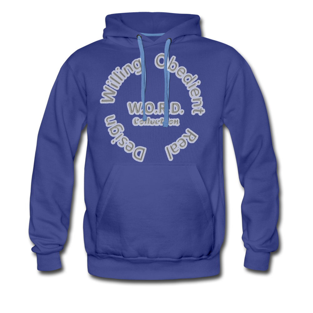 W.O.R.D. Men's Premium Hoodie - royalblue