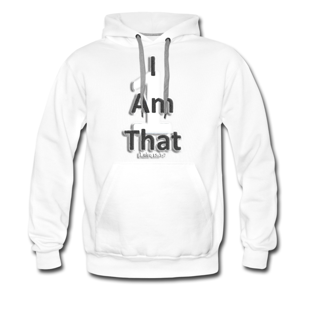 That One Men's Premium Hoodie - white