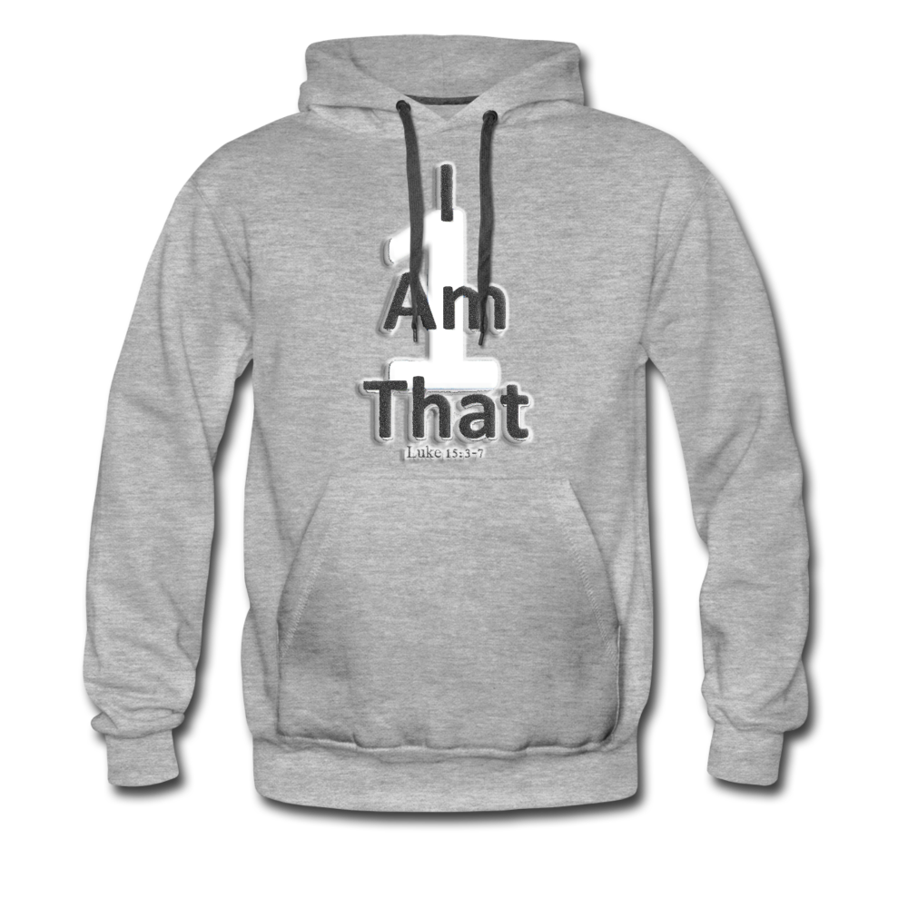 That One Men's Premium Hoodie - heather gray