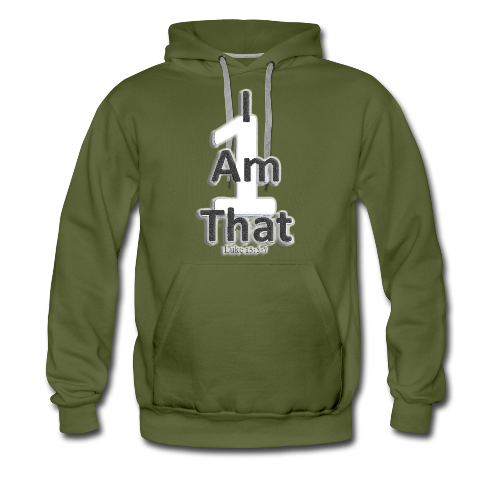 That One Men's Premium Hoodie - olive green