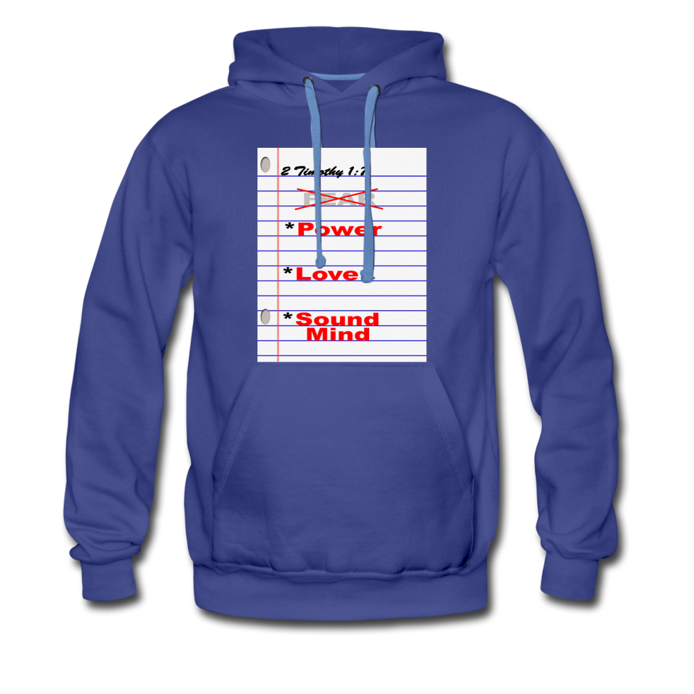 NO FEAR Men's Premium Hoodie - royalblue