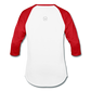 Amari Unisex Baseball T-Shirt - white/red