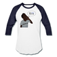 Kingston Unisex Baseball T-Shirt - white/navy