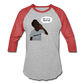 Kingston Unisex Baseball T-Shirt - heather gray/red
