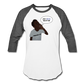Kingston Unisex Baseball T-Shirt - white/charcoal