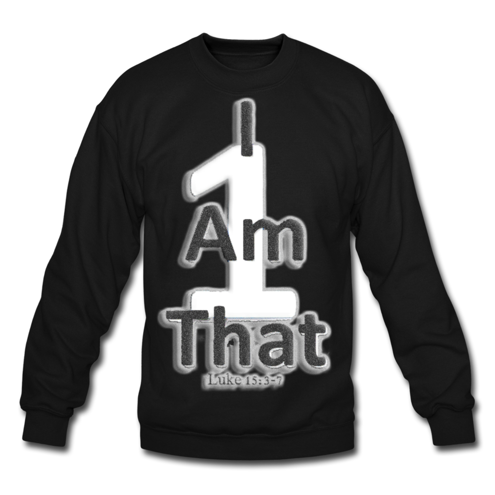 That One Unisex Crewneck Sweatshirt - black