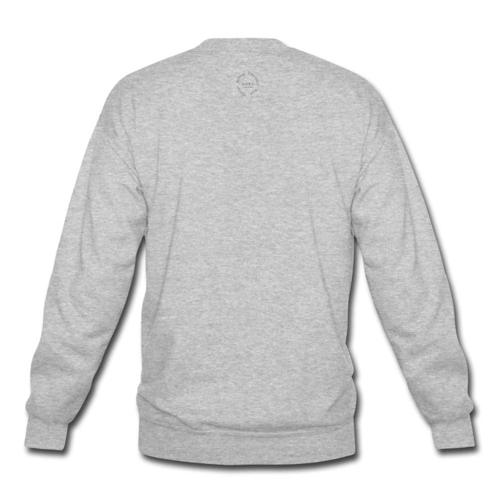 Black Goodness Unisex Crewneck Sweatshirt - heather gray