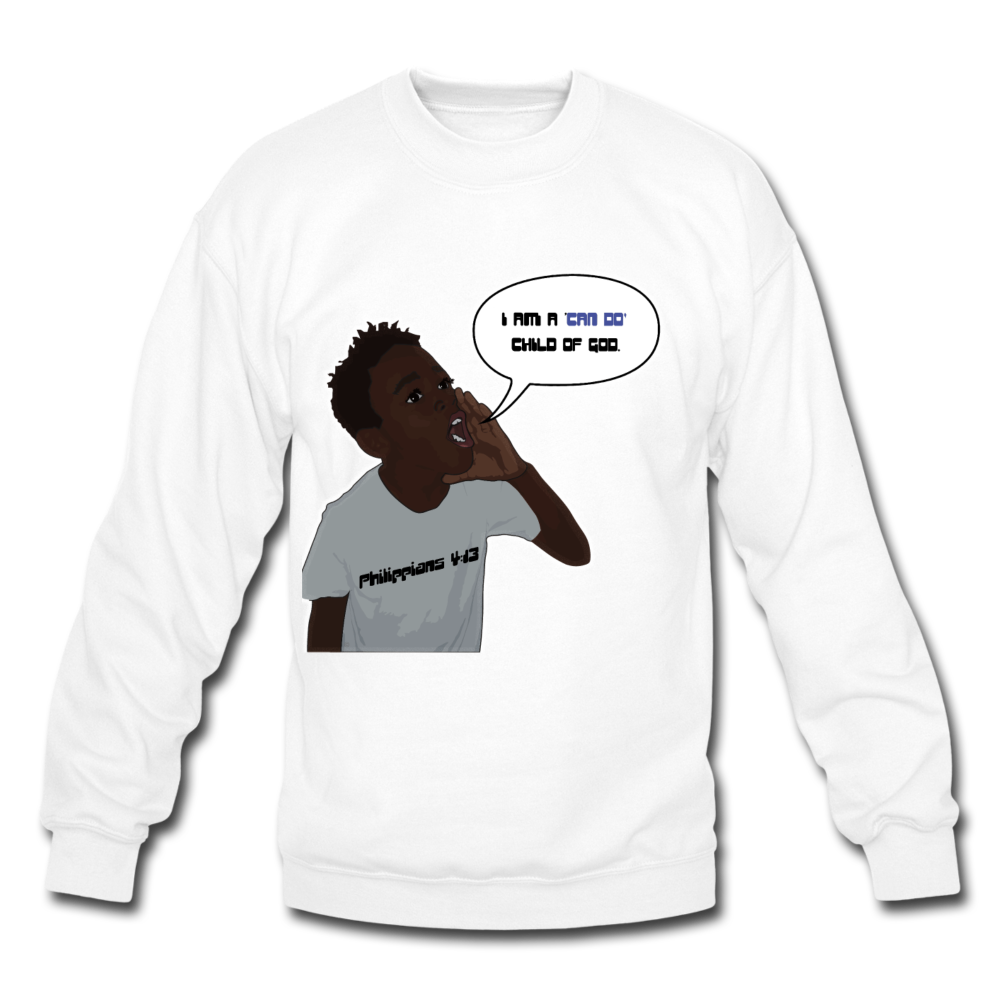 Kingston Unisex Crewneck Sweatshirt - white