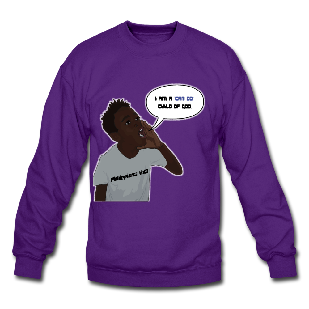 Kingston Unisex Crewneck Sweatshirt - purple