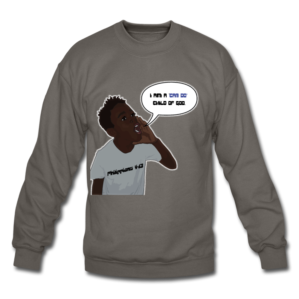 Kingston Unisex Crewneck Sweatshirt - asphalt gray