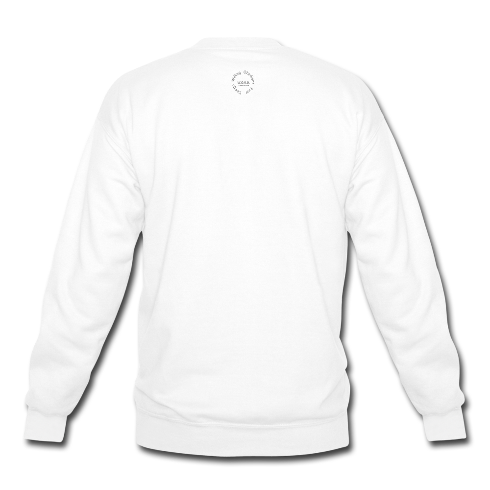 Amari Unisex Crewneck Sweatshirt - white