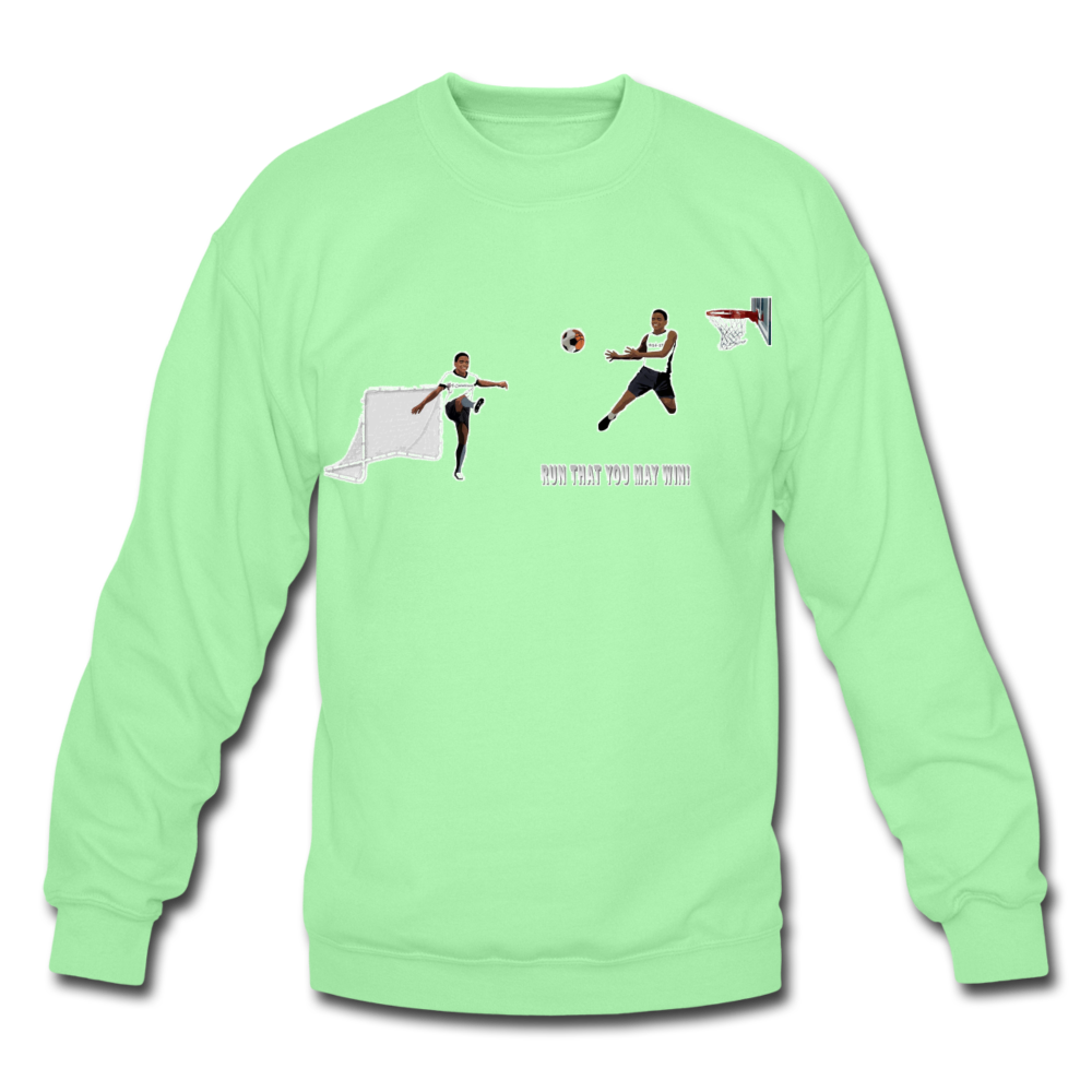 Amari Unisex Crewneck Sweatshirt - lime