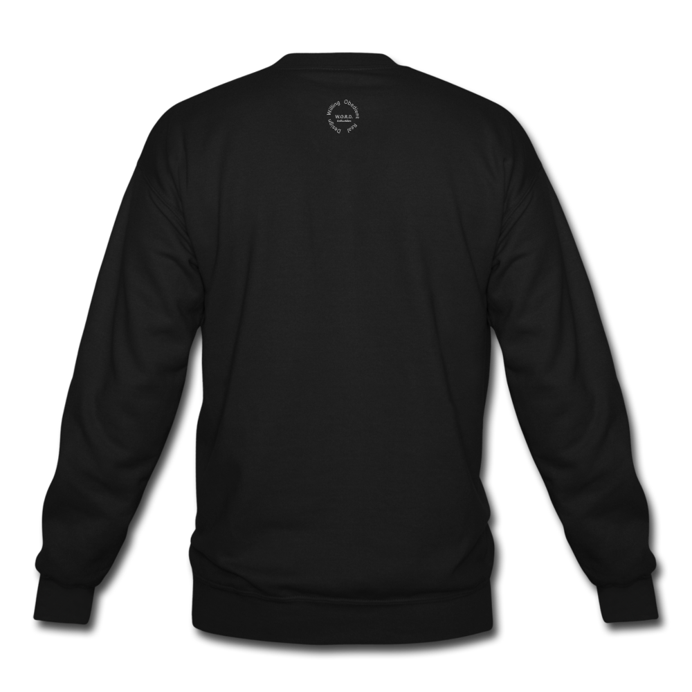 Amari Unisex Crewneck Sweatshirt - black