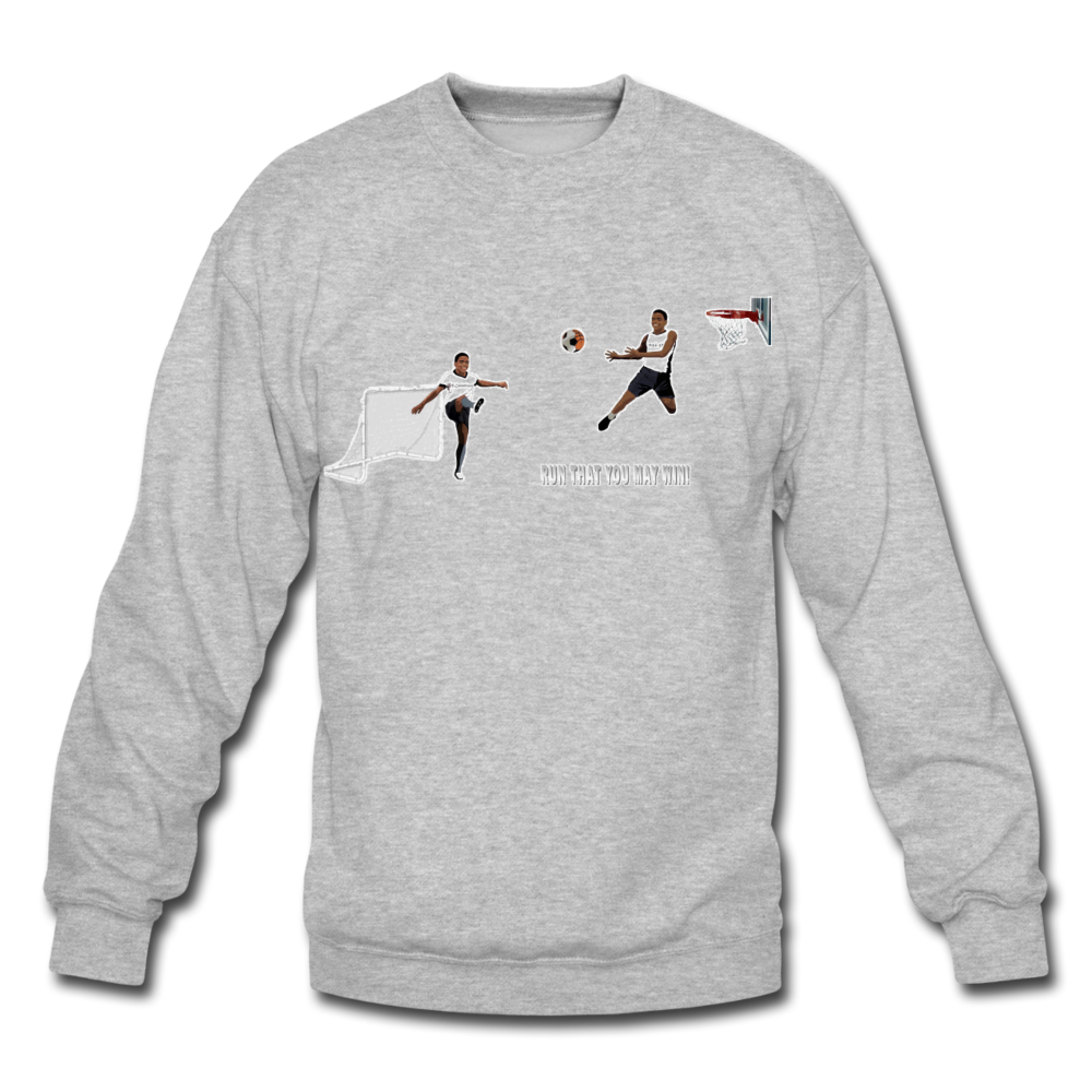 Amari Unisex Crewneck Sweatshirt - heather gray