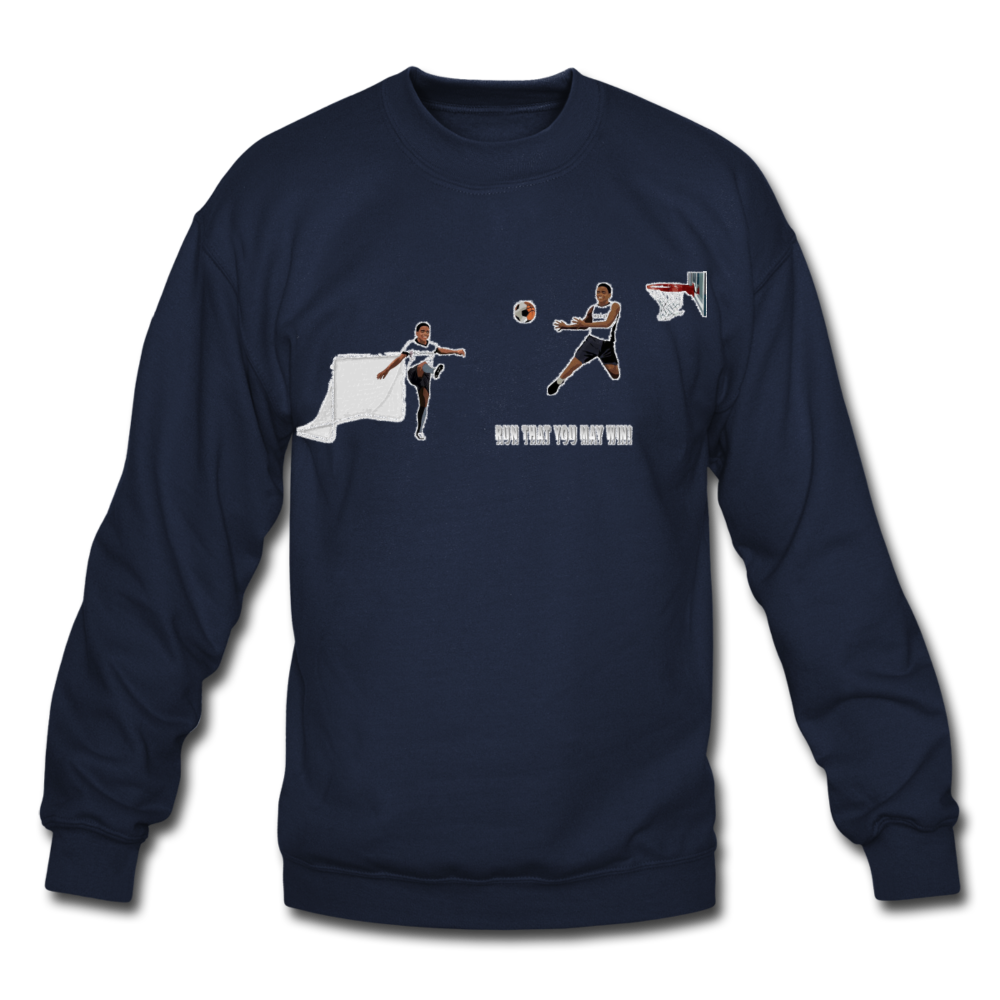 Amari Unisex Crewneck Sweatshirt - navy
