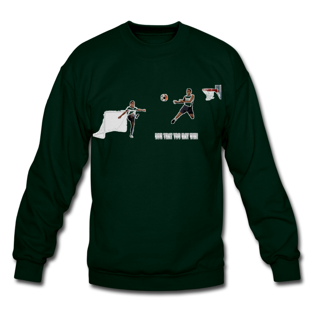 Amari Unisex Crewneck Sweatshirt - forest green