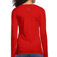 Amari Women's Premium Slim Fit Long Sleeve T-Shirt - red
