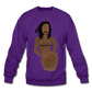 Proverbs 31 Loc Lady Unisex Crewneck Sweatshirt - purple