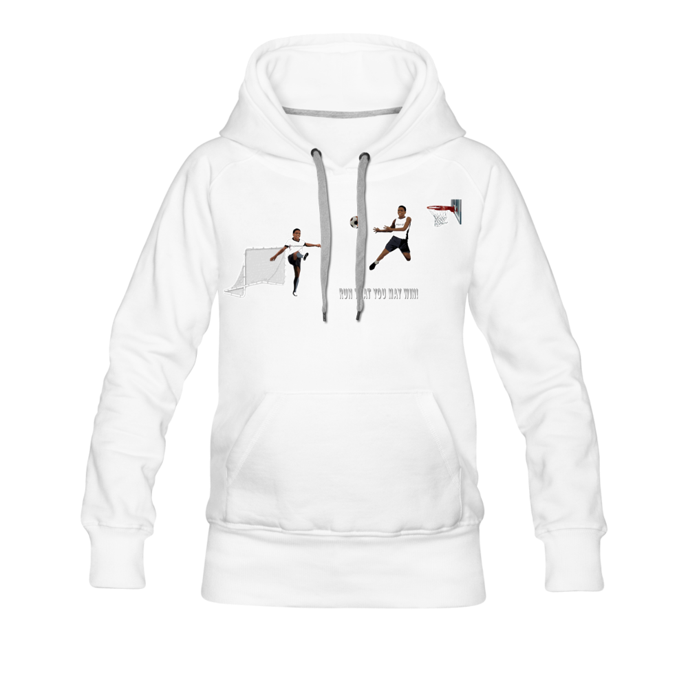 Amari Premium Hoodie - white