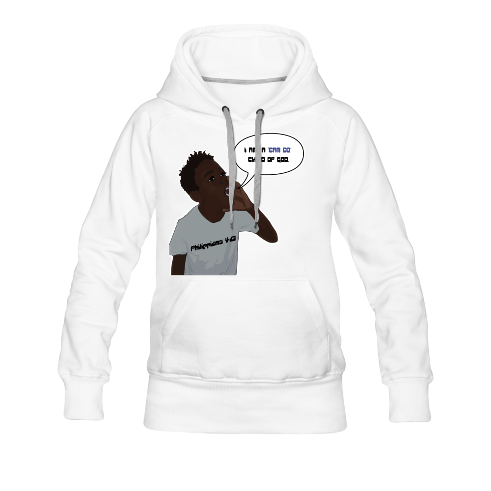 Kingston Women's Premium Hoodie - white