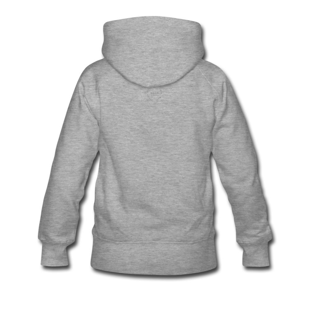 Kingston Women's Premium Hoodie - heather gray