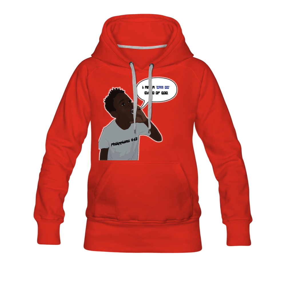 Kingston Women's Premium Hoodie - red