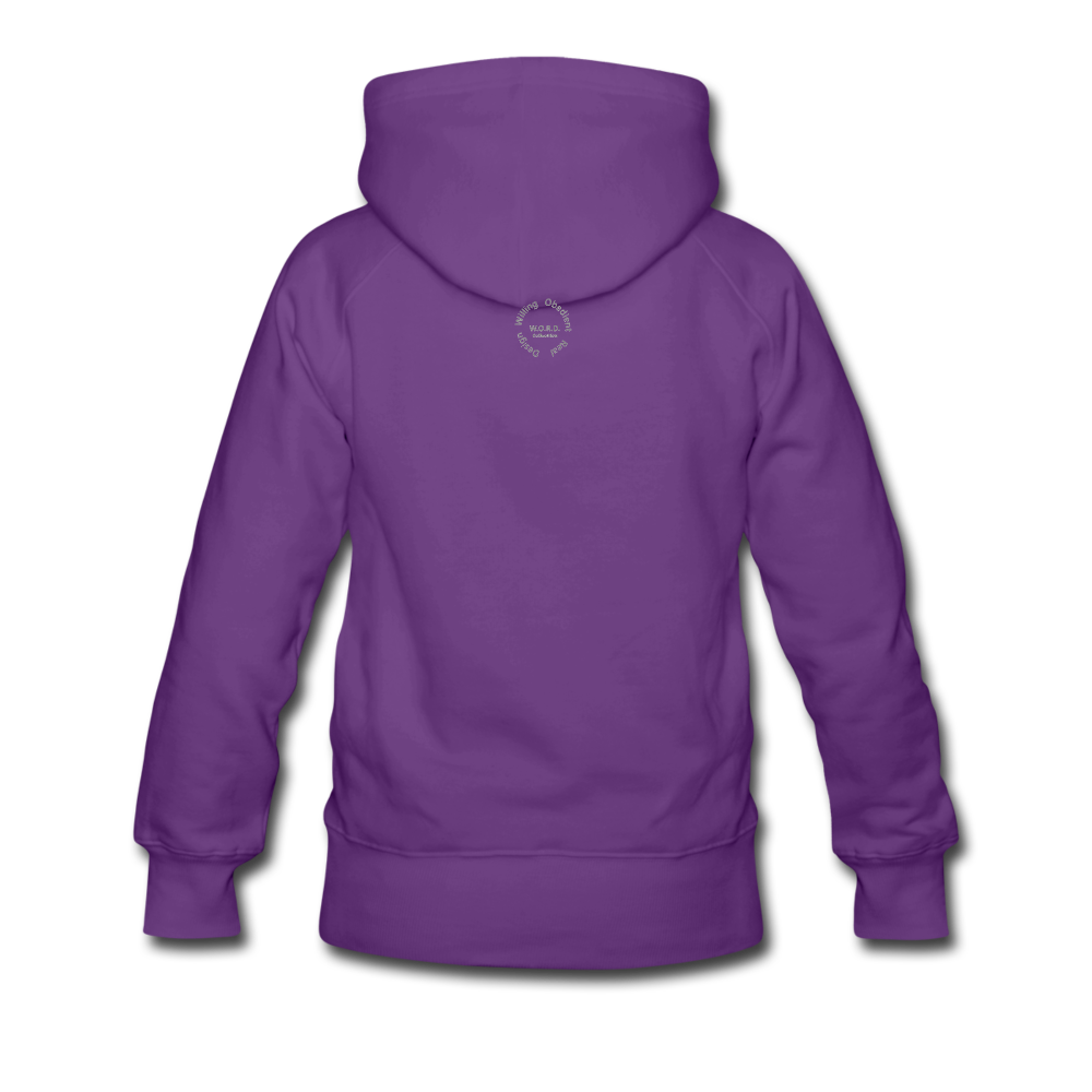 NO FEAR Women’s Premium Hoodie - purple