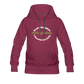 Black Goodness Women’s Premium Hoodie - burgundy