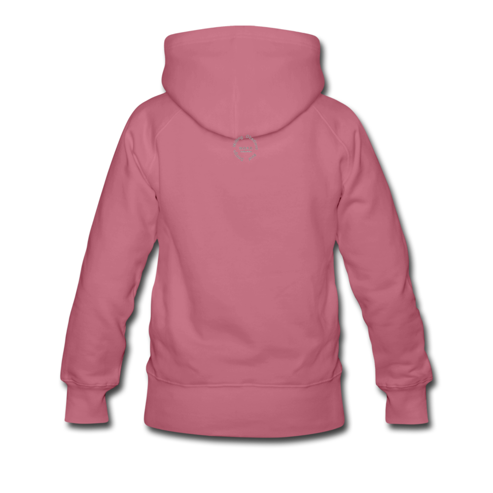 Black Goodness Women’s Premium Hoodie - mauve