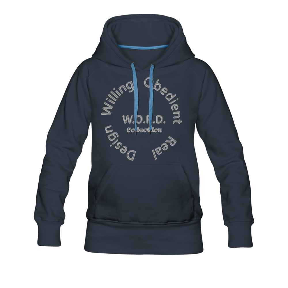 W.O.R.D. Women’s Premium Hoodie - navy