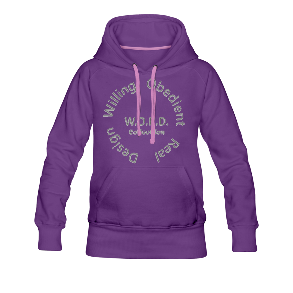W.O.R.D. Women’s Premium Hoodie - purple