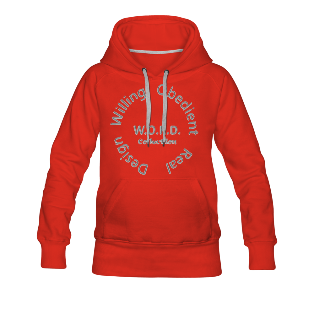 W.O.R.D. Women’s Premium Hoodie - red