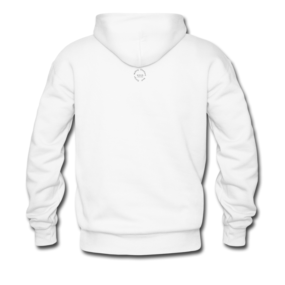 No Fear Men's Hoodie - Hanes - white