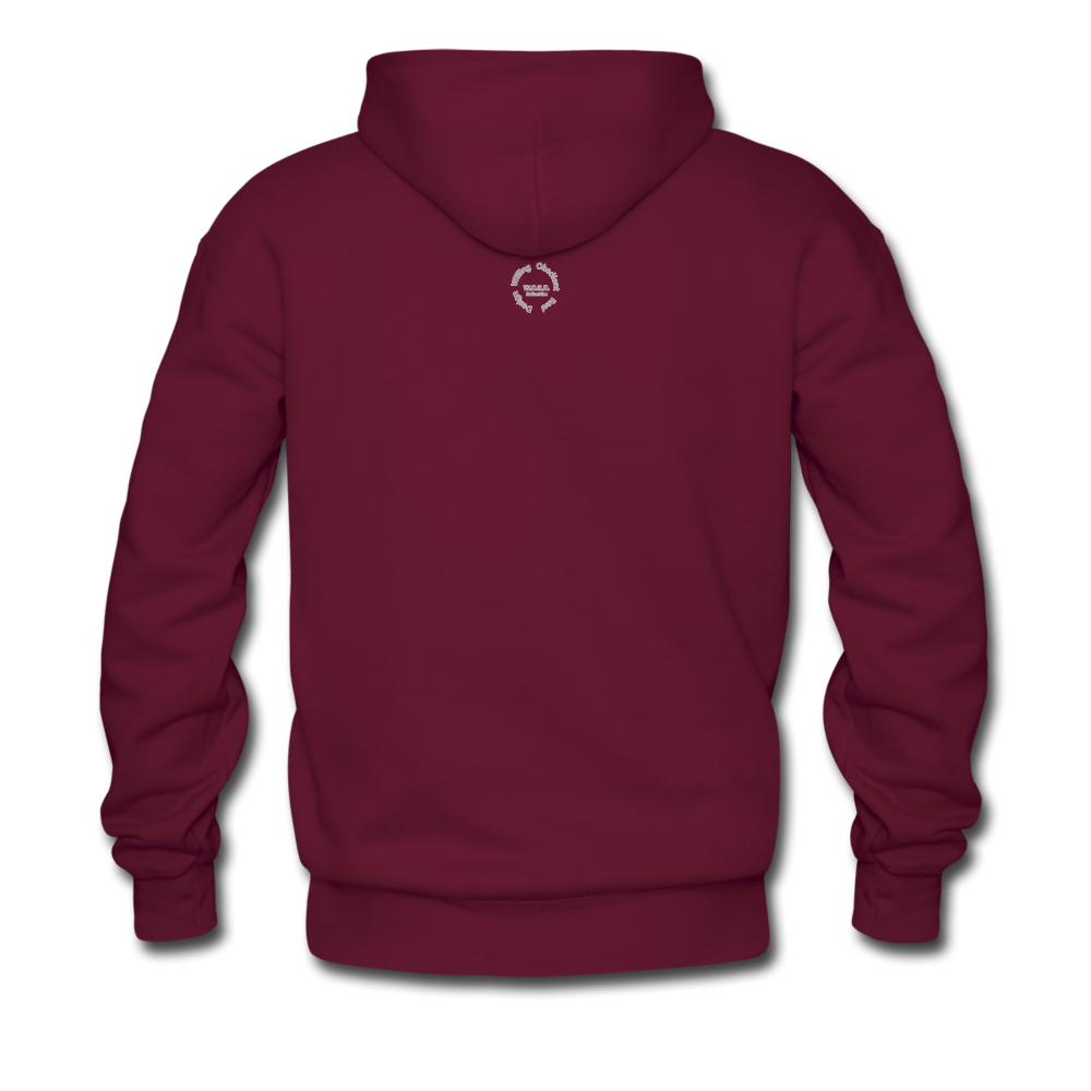 No Fear Men's Hoodie - Hanes - burgundy