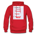 No Fear Men's Hoodie - Hanes - red