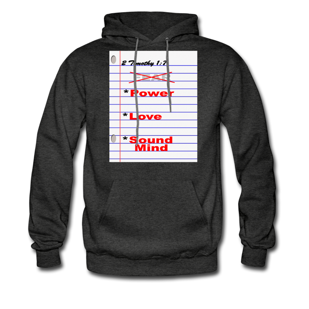 No Fear Men's Hoodie - Hanes - charcoal gray