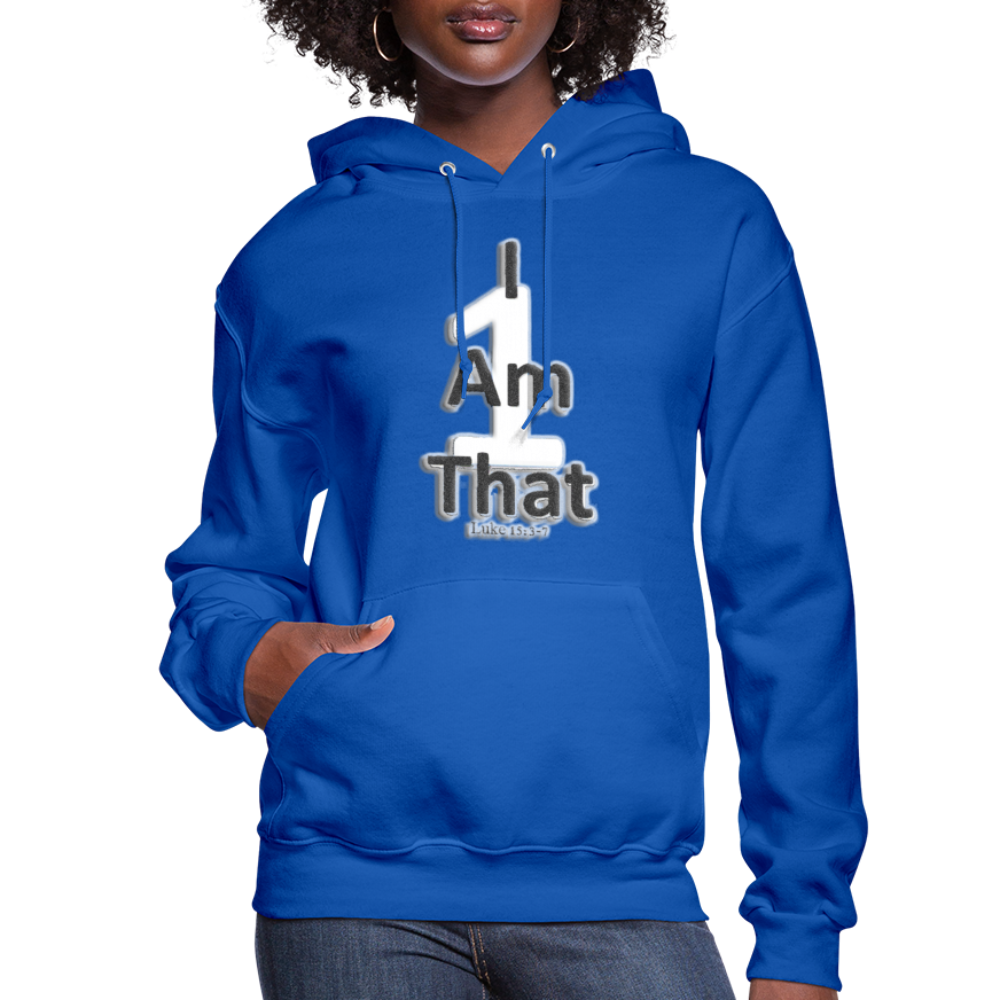 That One Women's Jerzee Hoodie - royal blue