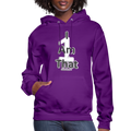 That One Women's Jerzee Hoodie - purple
