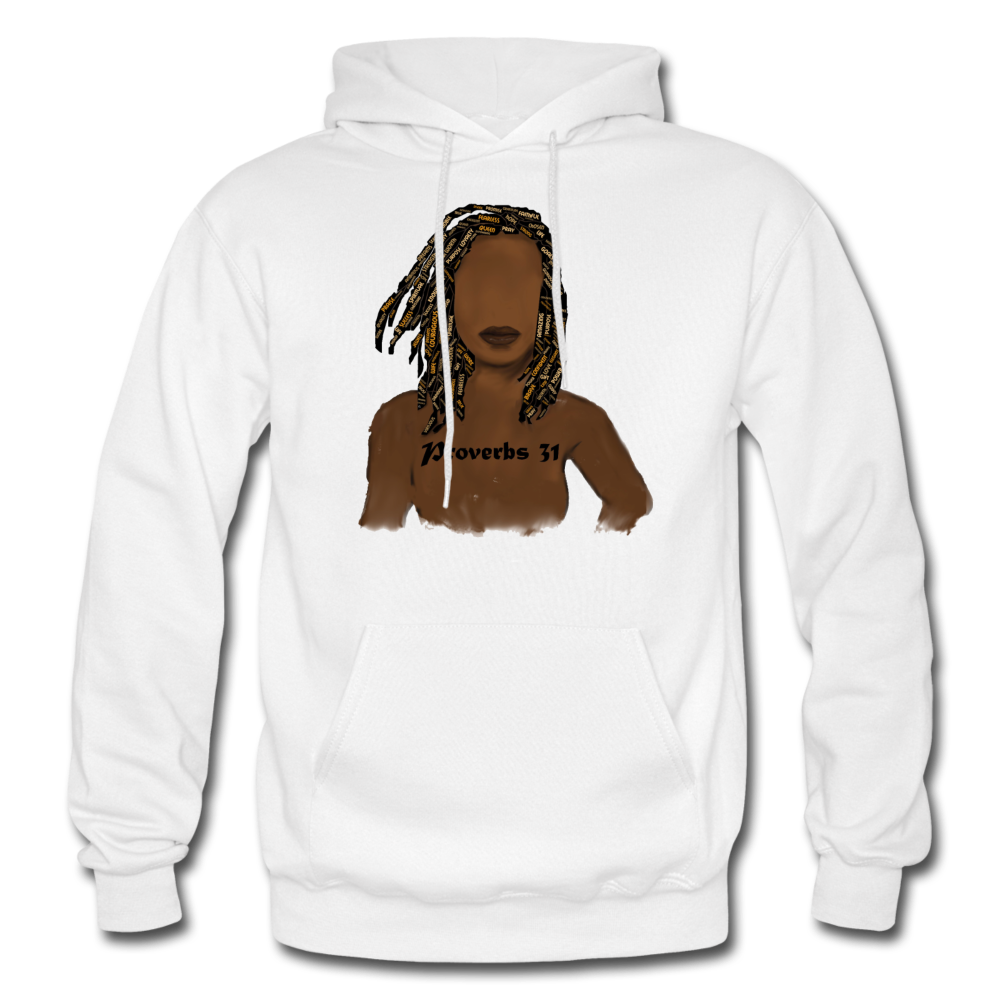 Gildan Heavy Blend Adult Hoodie - white