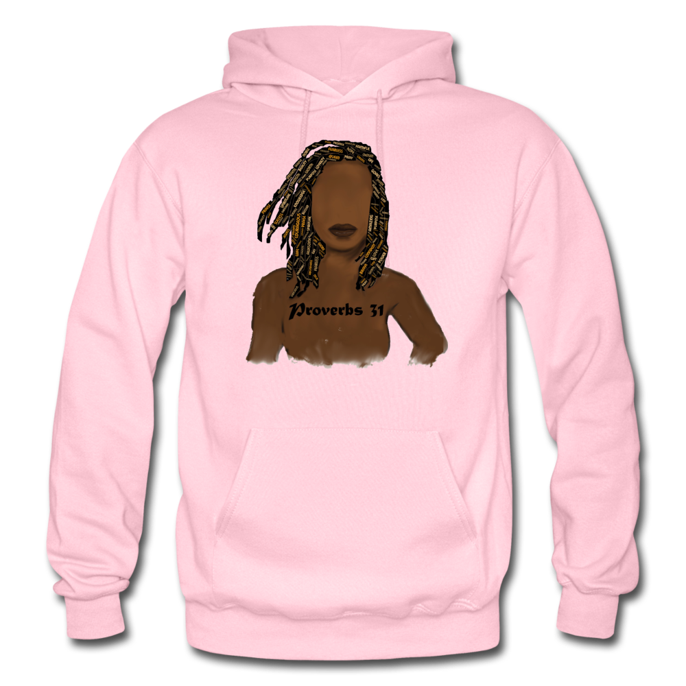 Gildan Heavy Blend Adult Hoodie - light pink