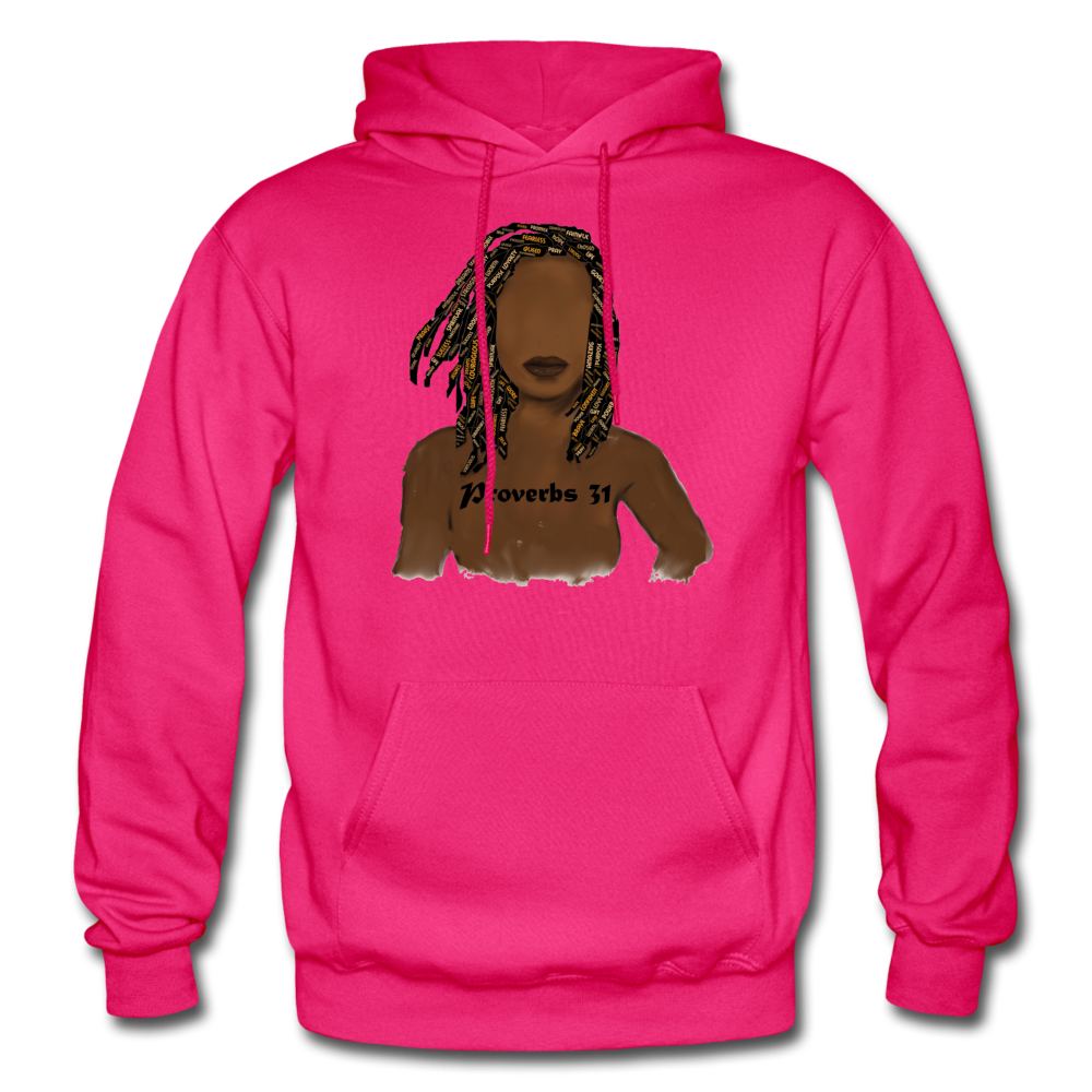 Gildan Heavy Blend Adult Hoodie - fuchsia