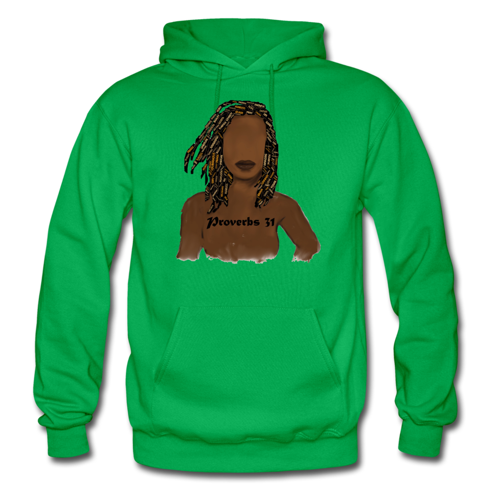Gildan Heavy Blend Adult Hoodie - kelly green