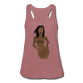 Proverbs 31 Loc Lady Women's Flowy Tank Top - mauve