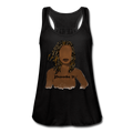 Proverbs 31 Locs Women's Flowy Tank Top - black