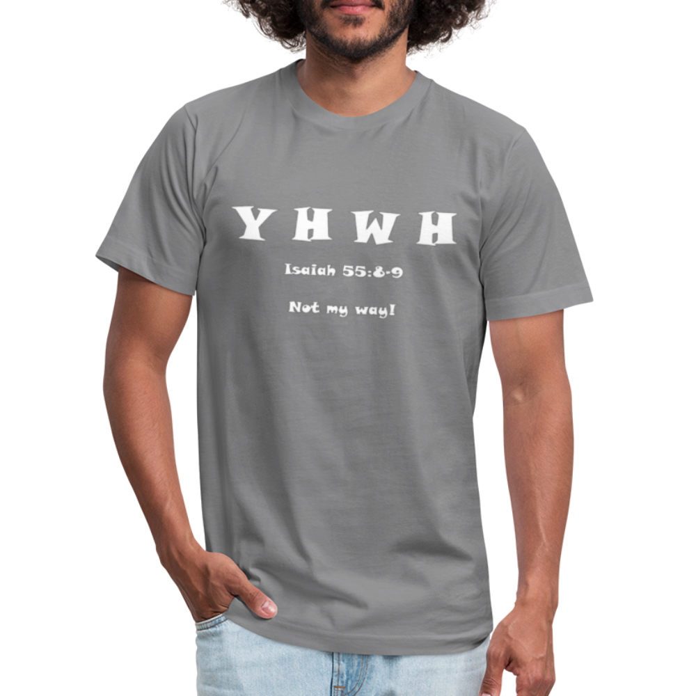 YHWH - Unisex Jersey T-Shirt - slate